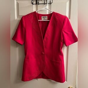 KASPER~BLAZER~SHORT SLEEVE~10